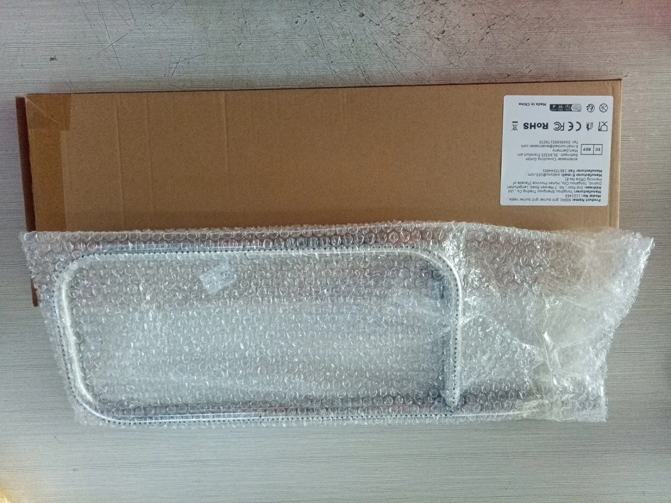 

60041 Burner Tube Burner Tube Replacement Grill Burner Replacement Part for Weber Q200/Q220/Q2000/Q2200 Grill Parts