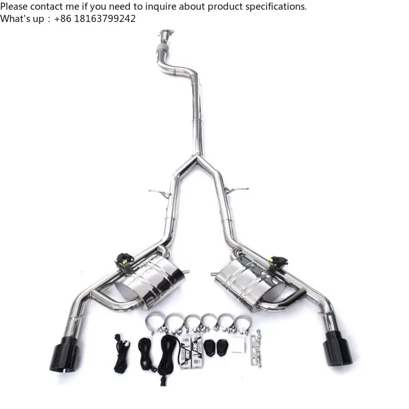 

For Chevrolet Camaro 2.0T Exhaust System in the Middle and Tail Section of the Catback Exhaust Pipe Electronic Valve Exhaust