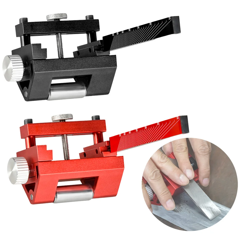 Airbrush Kit BlackAngle Sharpener Woodworking Tool Sharpening Jig Clamping Adjustment Inclined Edges Wood Chisel Fixing Bracket