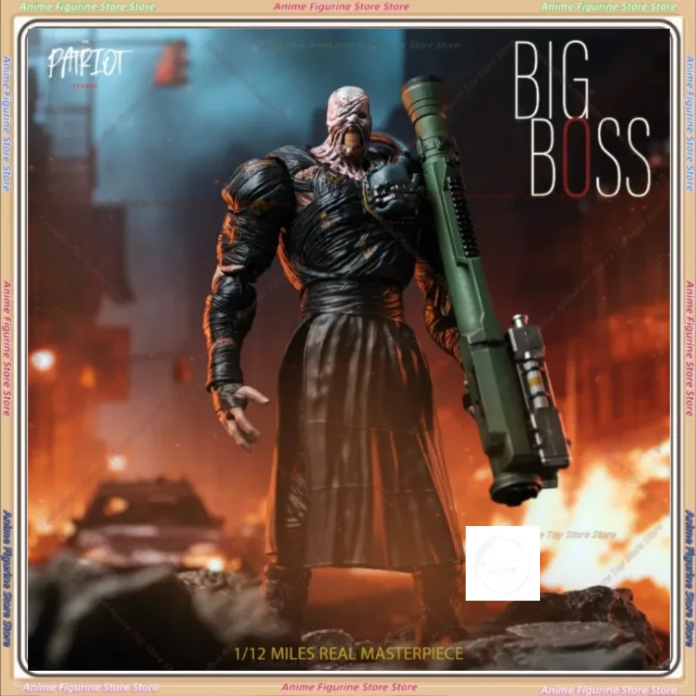 

In stock Patriot Studio Patriot Resident Evil Tracker/BIG BOSS Doll Moving Soldier Model Toys Collection Gift Original Brand New