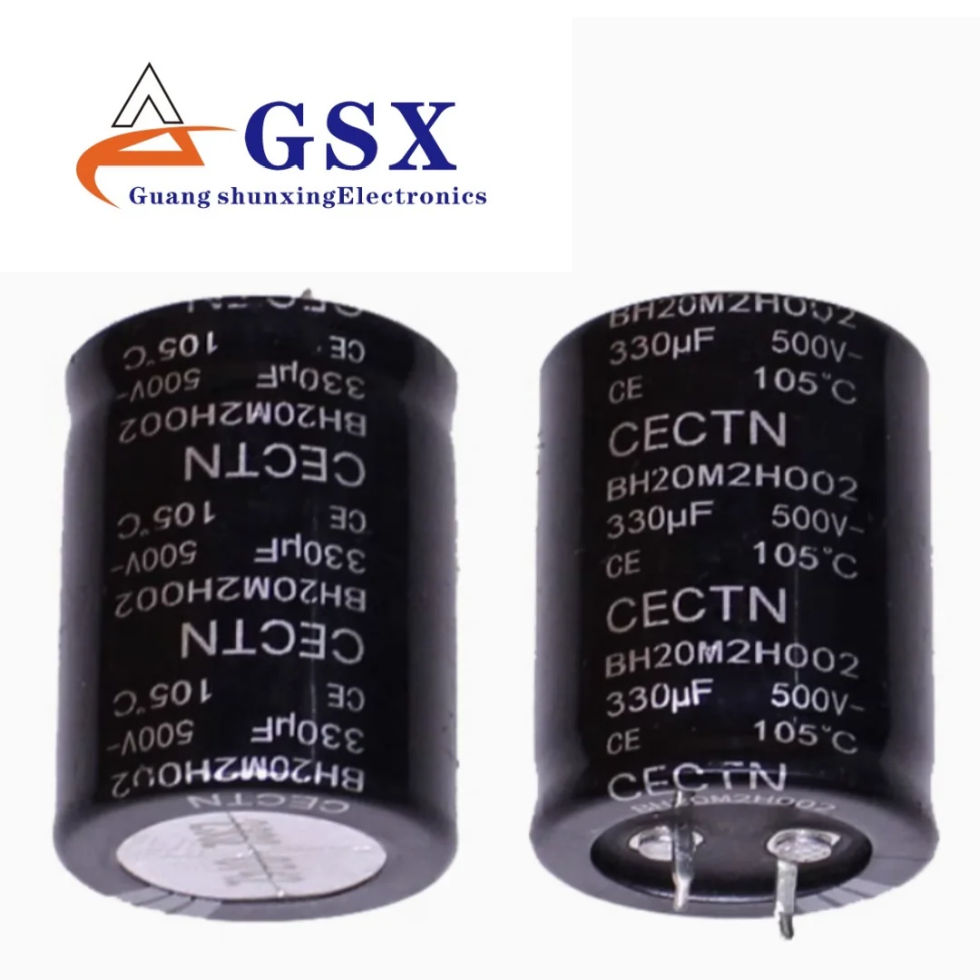 

330UF500V CECTN Bull Leg Алюминиевый электролитический конденсатор 500v330uf 30*40 Kaiqijia 105 градусов