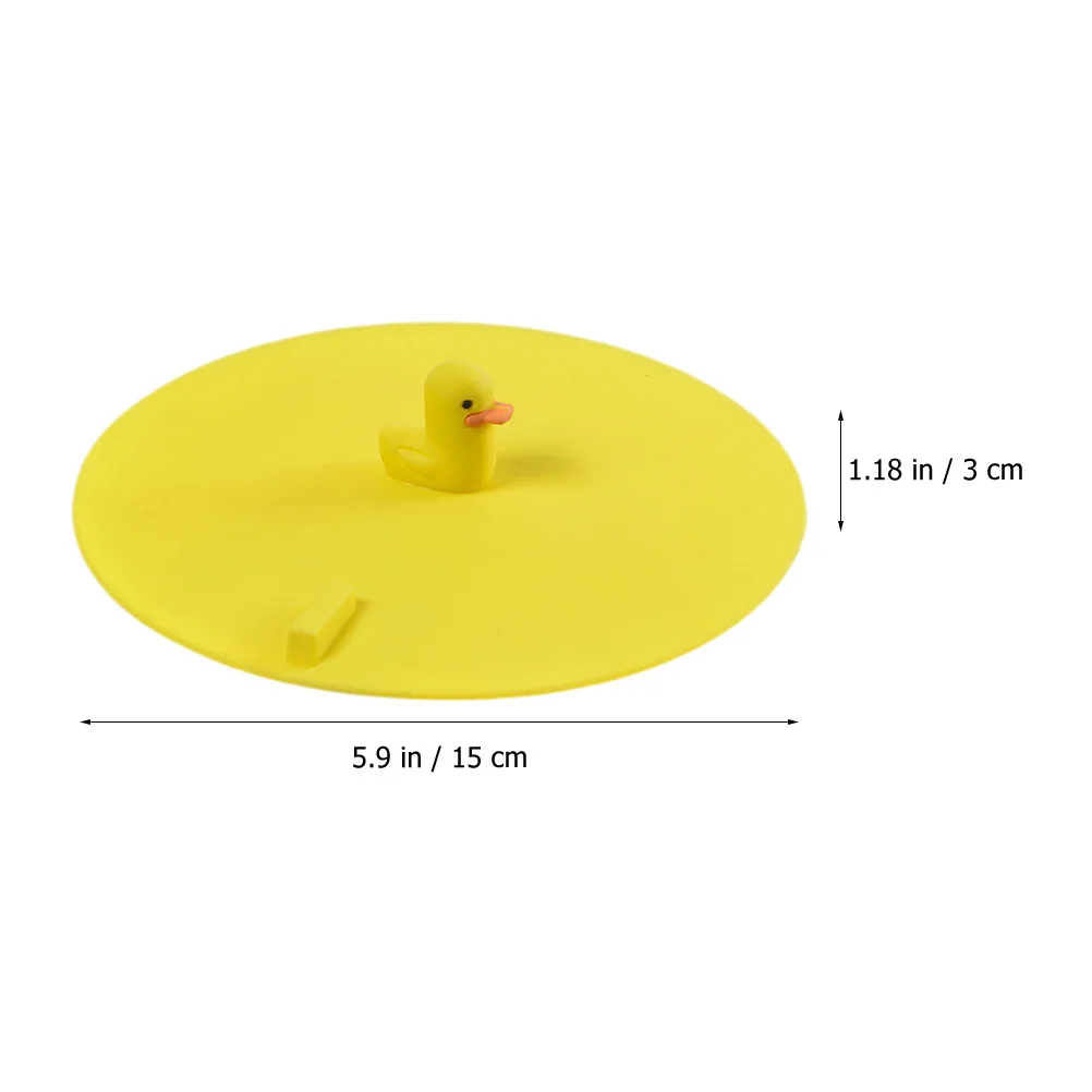 غطاء لبالوعة الأرضية من السيليكون، غطاء تصريف حوض الاستحمام المستدير، مصفاة شعر سهلة التنظيف، حامي حوض المطبخ والحمام #1
