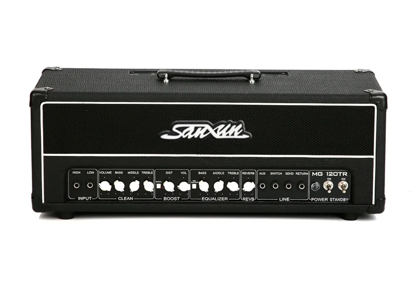 Gold Seller MG120TR 120W High-Power Guitar Amplifier - Split Tube Frontstage & Transistor Rearstage Speaker for Stage & Studio