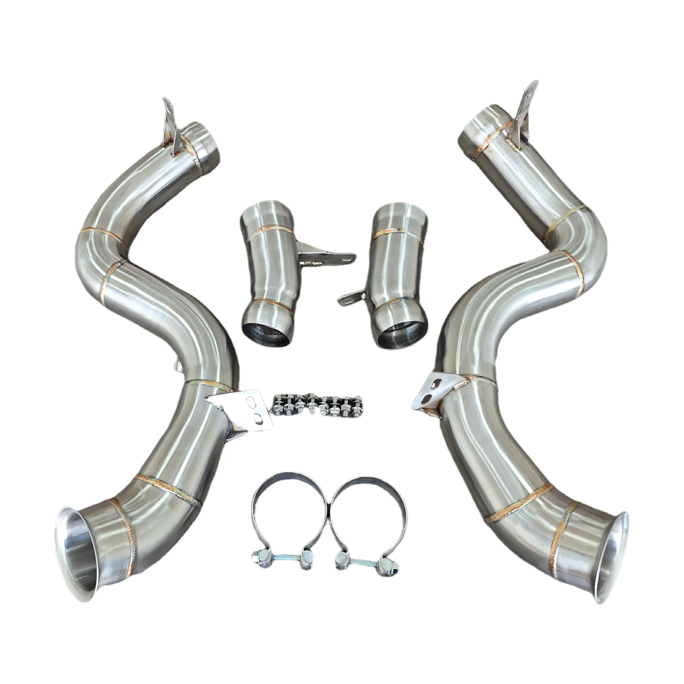

AKS Downpipe For Mercedes Benz S63 W222 AMG M177 4.0T 2019+ Downpipe