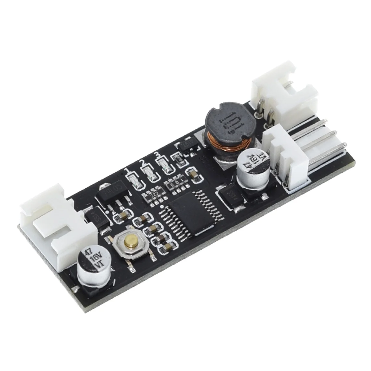 ABUOSingle 12V 0.8A DC PWM 2-3 Draad Fan Temperatuurregeling Snelheidsregelaar Chassis Computer Ruisonderdrukking Module