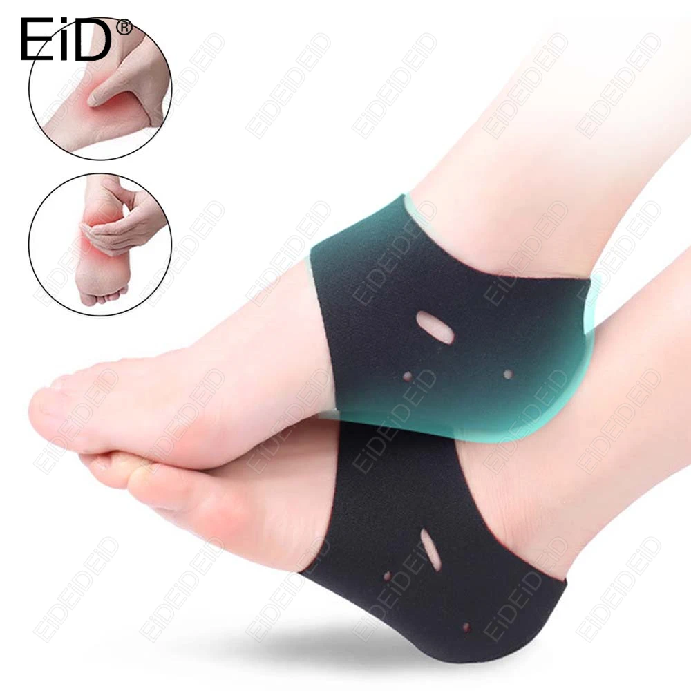 1/2Pairs Heel Protector Heel Guards Foot Heel Protective Cover Heel Protectors Set of Feet Ankle Support Sleeve Heel Pads Socks
