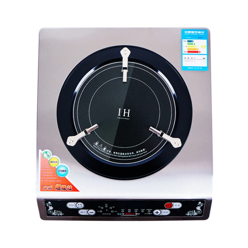 เตาแม่เหล็กไฟฟ้าในครัวเรือน Multi-Function Gathering เตารุ่นที่สาม 2000W High Power Super Induction Cooker