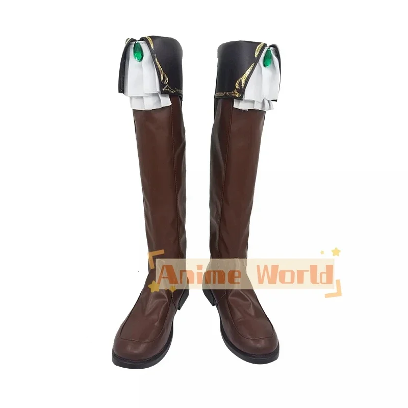 Game Honkai Impact 3 Otto Apocalypse Cosplay Shoes PU Leather Shoes Halloween Carnival Boots Prop Custom Made