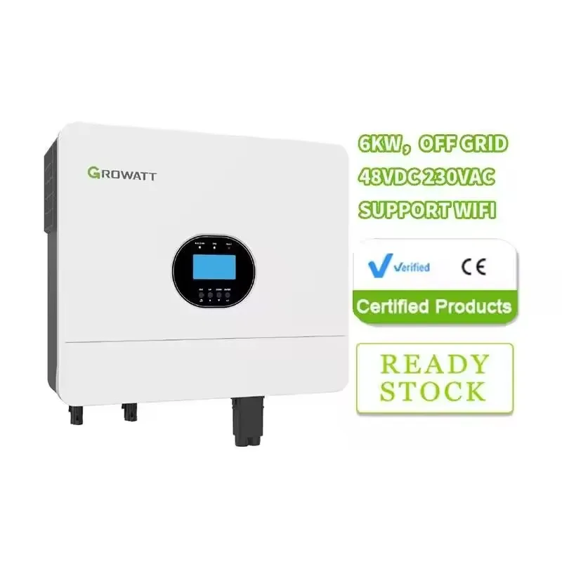 

6KW Off Grid Inverter Growatt SPF 6000ES Plus 6000W Solar Power Off Grid Inverter Home Use