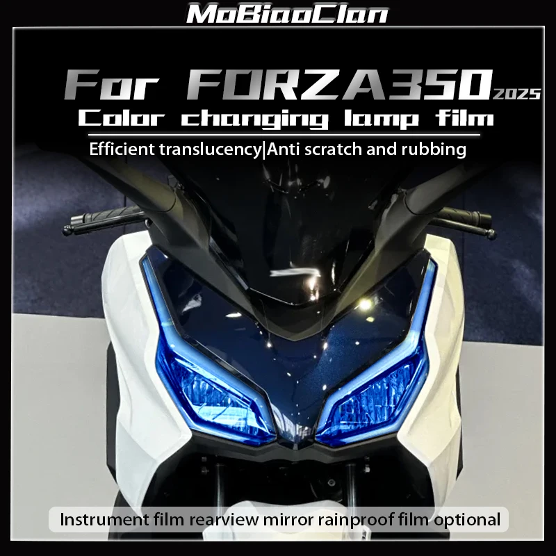 

For Honda Forza 350 FORZA 350 NSS350 2025 Lamp Film Smoked Black Tail Lamp Film Anti-wear Modified Accessories