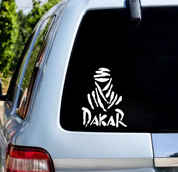 

11x11cm DAKAR Rally Game Car Sticker Auto Body Bumper Windows Motorcycle Laptop Walls Vinyl Film Decal Car Tuning Accessories