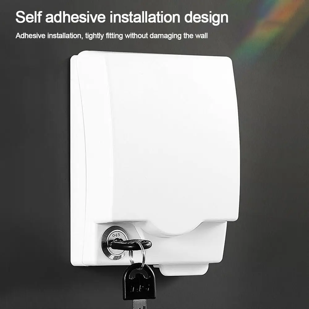 86 Type Waterproof Dustproof Box Lockable Socket Outdoor Splash-proof Switch Socket Anti-shock Protection Cover