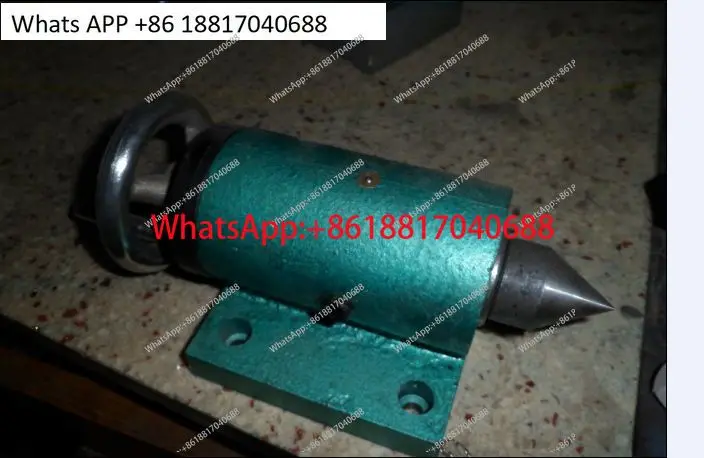Engraving machine rotating shaft movable thimble olive core lathe special tail top A axis tail seat