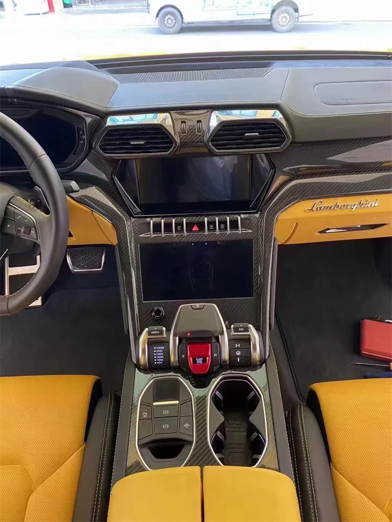 For Lambor Urus Forged Carbon Fiber Interior, Ventilation Vents, Internal Panel Interior