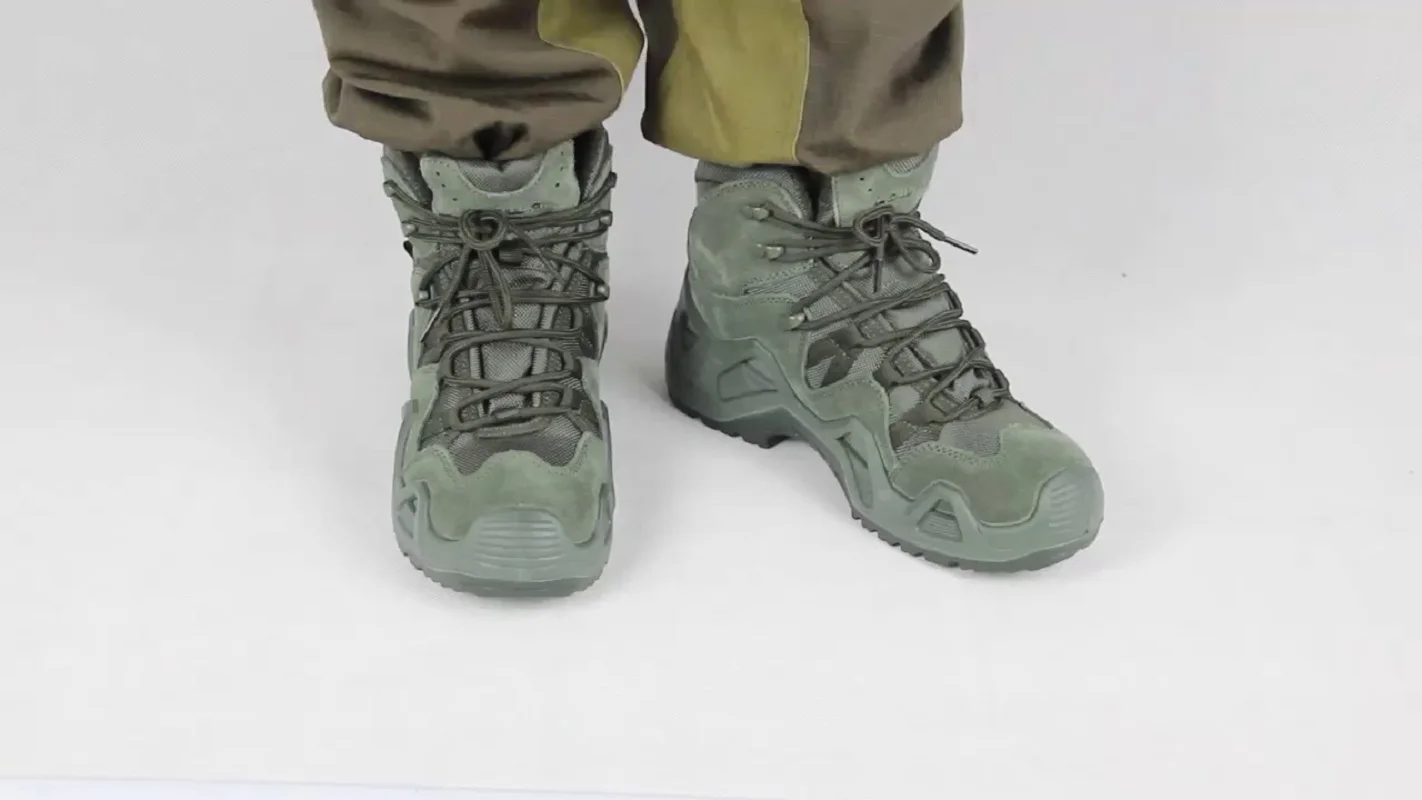 Russian Special Forces Combat Boots, Anti Stab, Big Sole Tactical Boots, Outdoor Shoes, LXXX