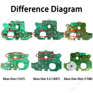 Main Circuit Plate for Xbox One S, Controller replacement, lower motherboard, gamepad, 3.5mm 12 Main Sales Plate Xbox One - №2