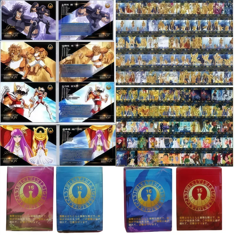 

Saint Seiya Card Star Arrow Golden Twelve Palaces Collection Card Beautiful Anime Card Athena Sanctuary Gods Set