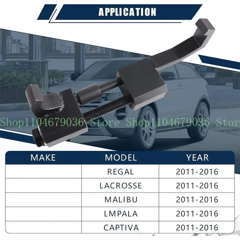 652F 5460 Automotive Belt Tensioner Wrench Tool For Smooth Installation And Removal Without Damaging Pulleys Or Belts