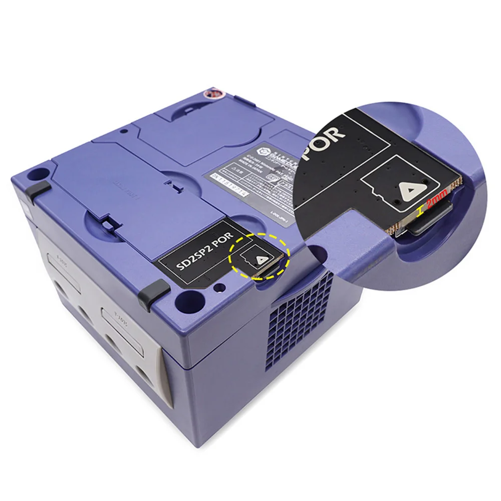SD2SP2 Pro SD Card Adapter Load SDL Micro-SD Card lettore di schede TF per Nintendo Gamecube NGC NTSC porta seriale 2