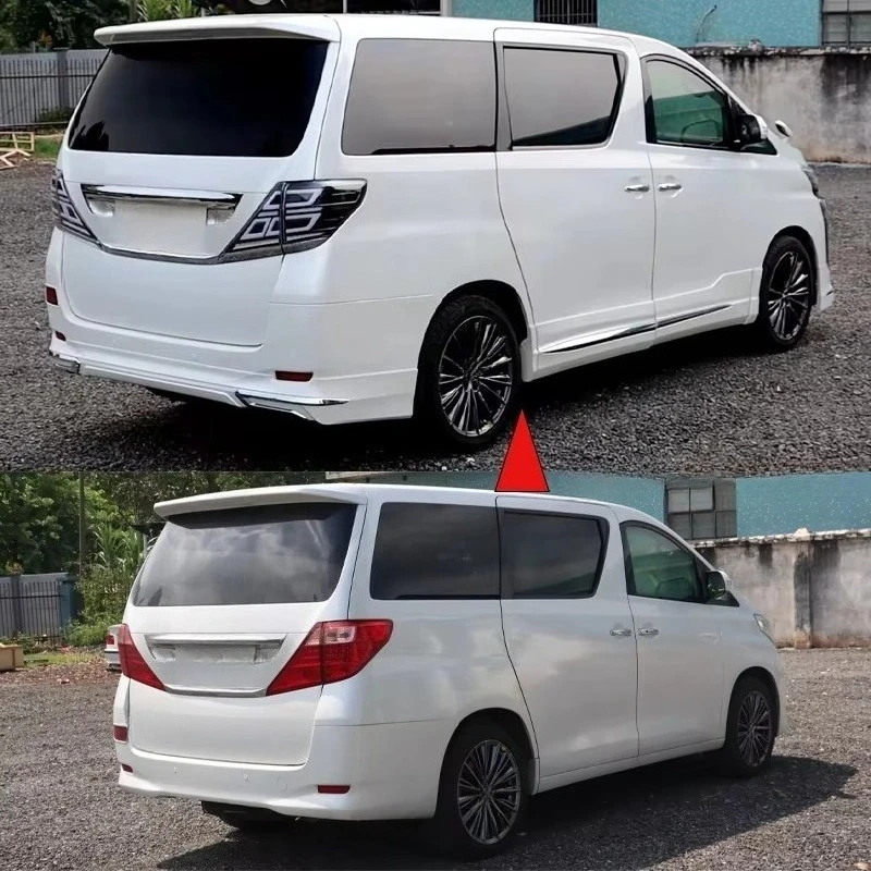 For 2009-2014 for Vellfire Front Bumper Kit Mona Lisa New Model Upgrade & Replacement ABS Material Lower Rear Position 3