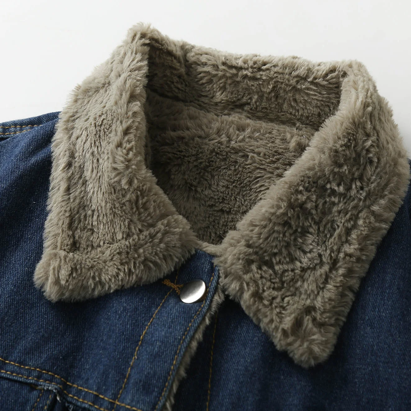 Thiened Fce اصطف فرو الضأن المرأة Jaet ريترو Sle معطف الشتاء ort ملابس خارجية تنوعا الرجعية القطن معطف العصرية