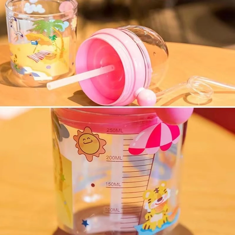 Whale Shape Spray Cup, Children Straw Drinking Cup, Cute Dolphin Water Bottle, Food Grade Plastic Cup, Birthday Gift view 5