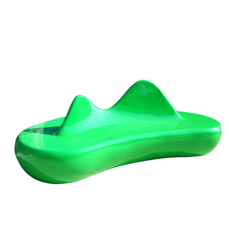 

Shopping mall lounge chair creative mountain bench