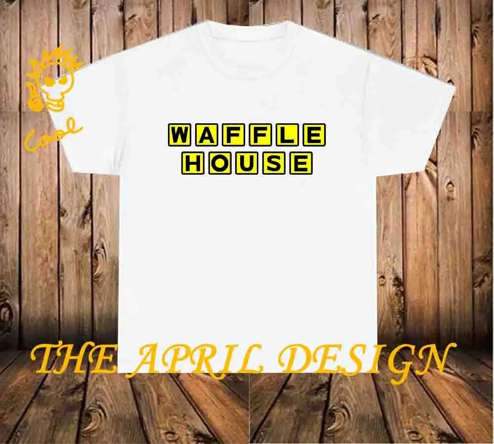 Hot Item !! New Waffle House Retro Logo T-Shirt funny Size S-5XL Many Color