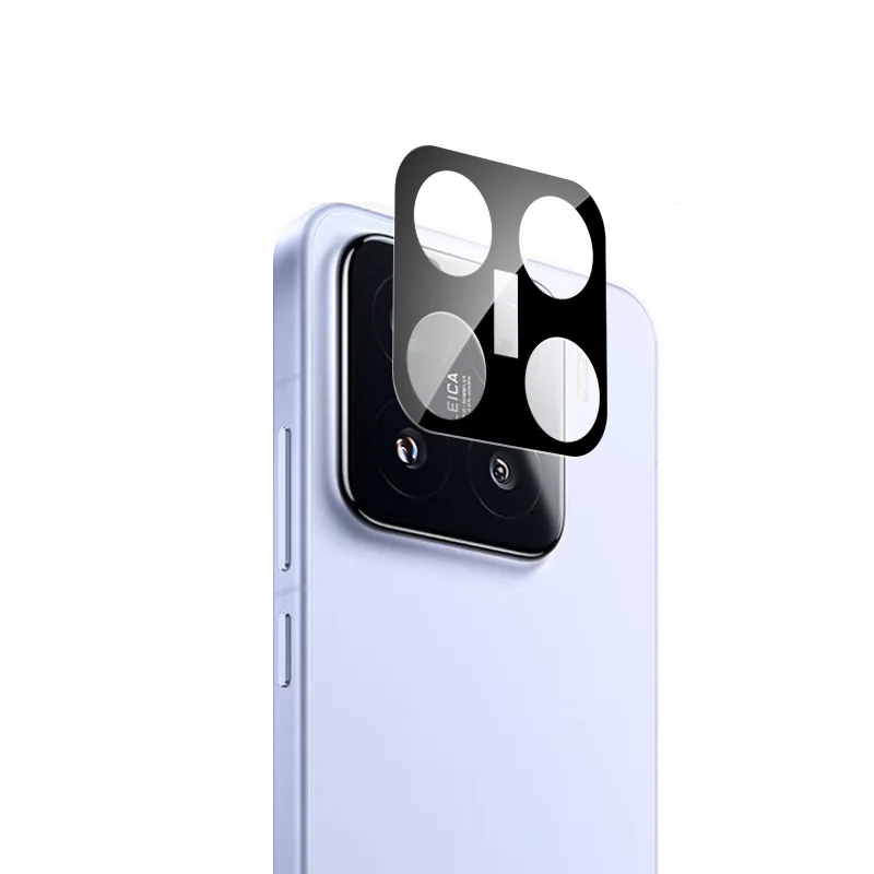 

3D чехол для объектива камеры для Xiaomi Mi 15 Pro Задняя защитная пленка из закаленного стекла для камеры Xiaomi 15Pro 15Pro + кольцевая пленка для объектива