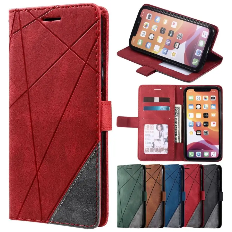 

Pop Wallet Flip PU Leather Phone Case For OnePlus One Plus 8 8T 9 Pro 8Pro 9Pro Cute Book Card Slots Cover D21G