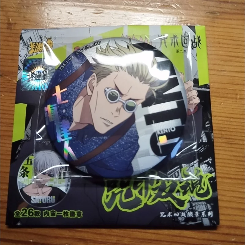 KAYOU Anime Jujutsu Lijn Kojo Yuji ka r en geluid B-rows Pins Satoru Wederzijdse hulp Fushiguro Megumi Badge voor Backpack Gift Accessoire en y