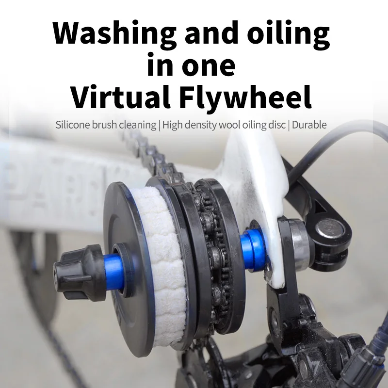 

Dummy Gub Mountain Bike/Road Bike Chain Cleaning Tool Bicycle Chain Keeper Fixer Bicycle Repair Tool