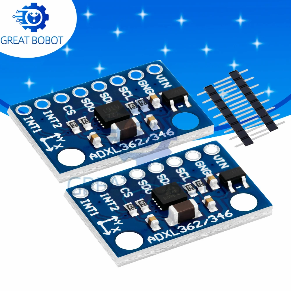 ADXL345 Alternative GY-346 Sensor Module - ADXL362/ADXL346 I2C/SPI