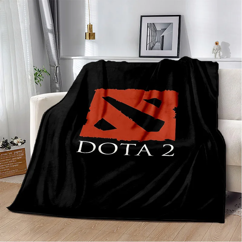 3D Classics Game Dota2  Gamer Blanket,Soft Throw Blanket for Home Bedroom Bed Sofa Picnic Travel Office Rest Cover Blanket Kids