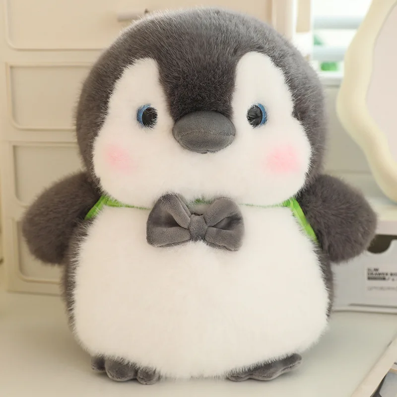 Soft Fat Penguin Plush Stuffed Toy Cute Couple Penguin Fur Doll Toy Home Decoration Toy Birthday Gift