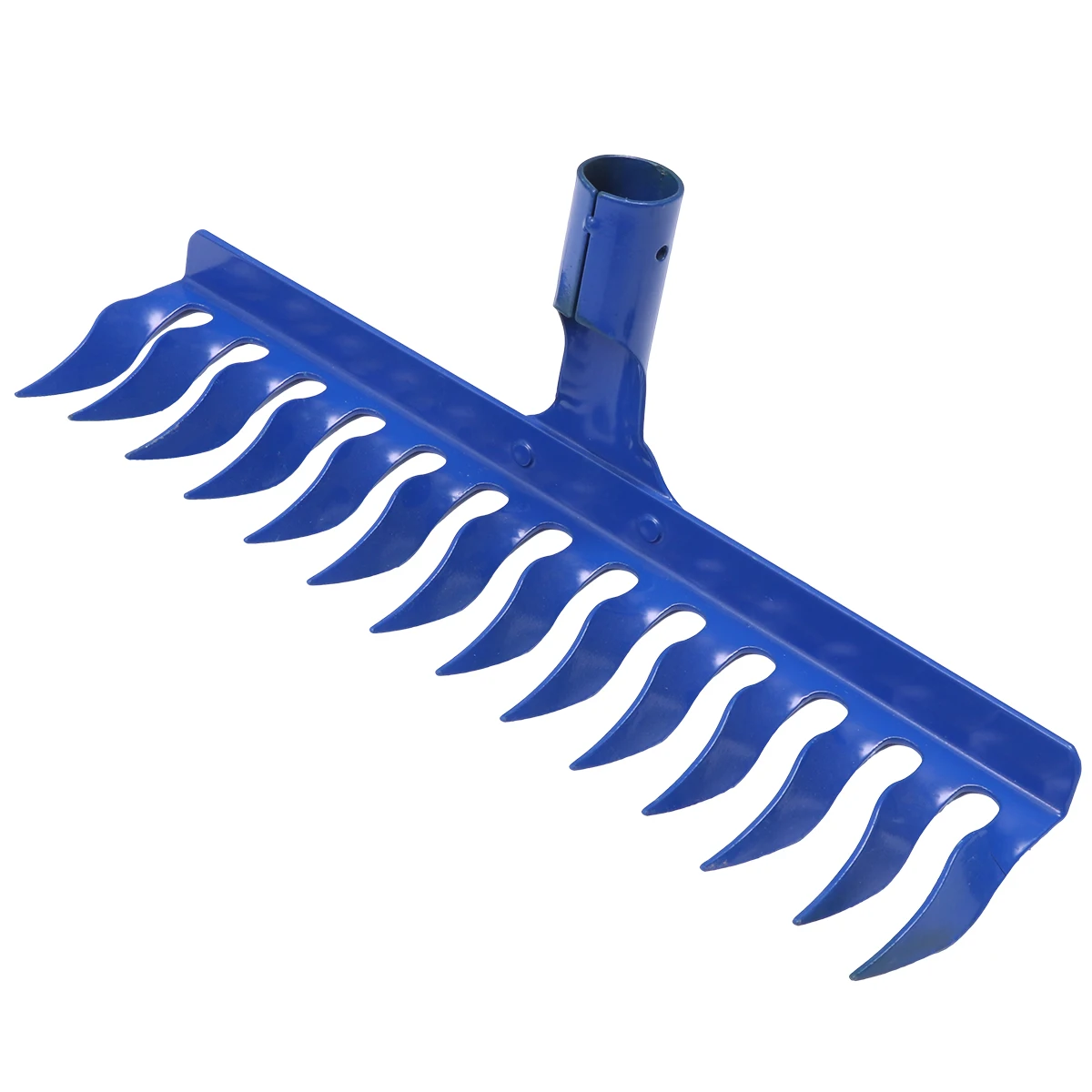 

Garden Rake Durable Iron for Yard Lawn Cleaning Adjustable Shrub Cultivator Rakes Easy Gifts Tools Grass Harrow Gardening