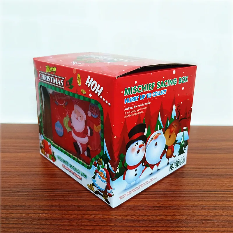 Imagem -02 - Criativo Sneaking Money Cat Savings Can Presente Infantil Surpresa de Natal