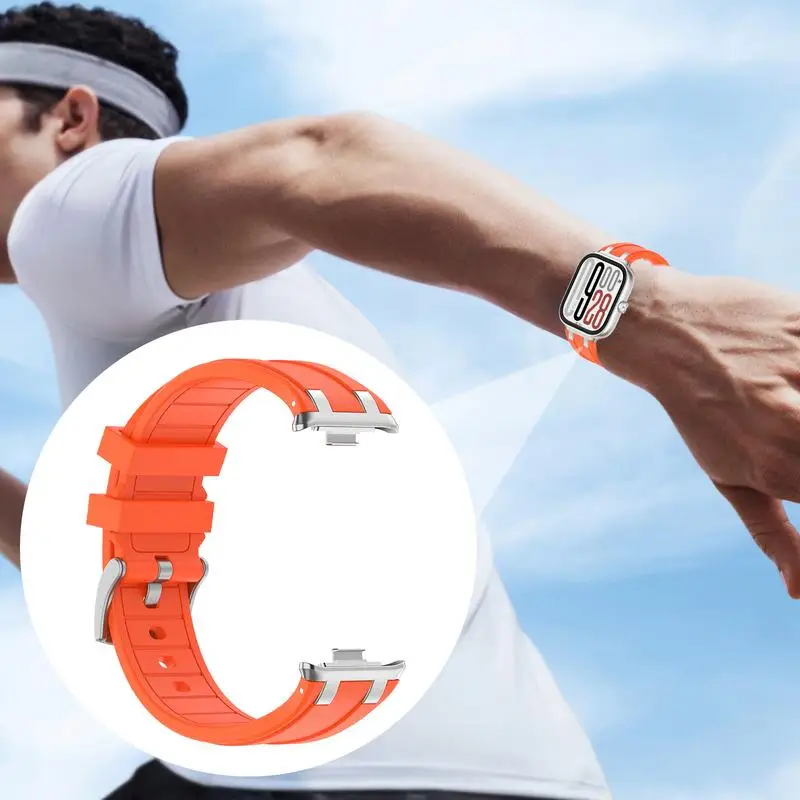 Correa de reloj delgada para Redmi 5/Redmi 4/Xiaomi 8pro/Xiaomi 9pro, pulsera suave y ligera, pulseras de liberación rápida