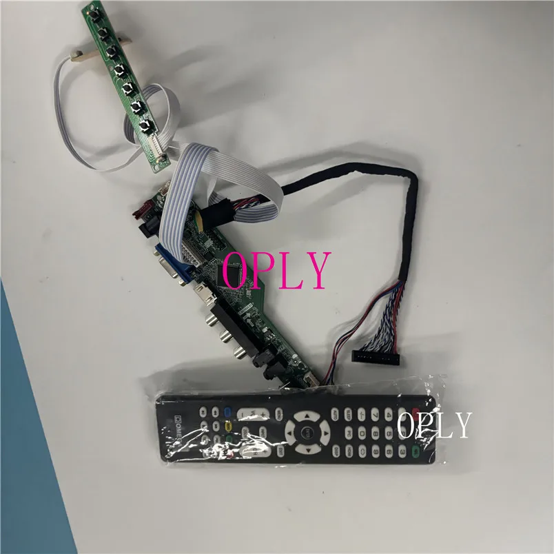 TV Controller board  Screen LED kit for M101NWT2 N101L6 N101LGE N101L6-L0A 1024X600 10.1