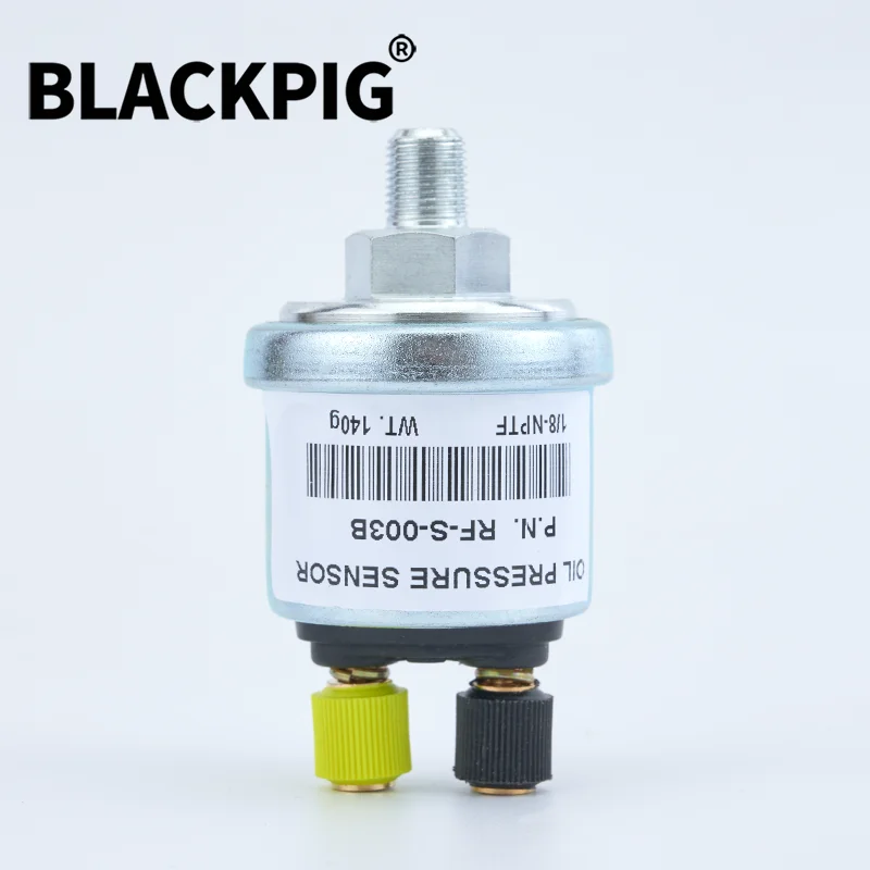 10MM 1/8NPT 0-10 bars Generator VDO Oil Pressure Sensor Prevents leakage Insulation For Generator Parts