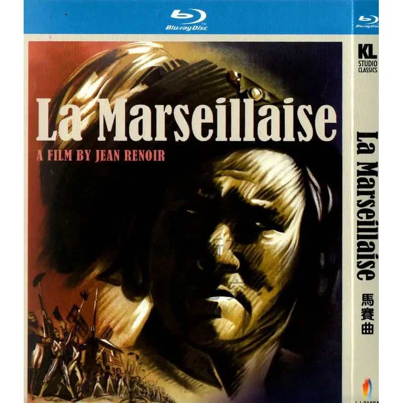 French 38 Years of Music History War Movie La Marseillaise BD High Definition 1080p Blu-ray 1 Disc DVD