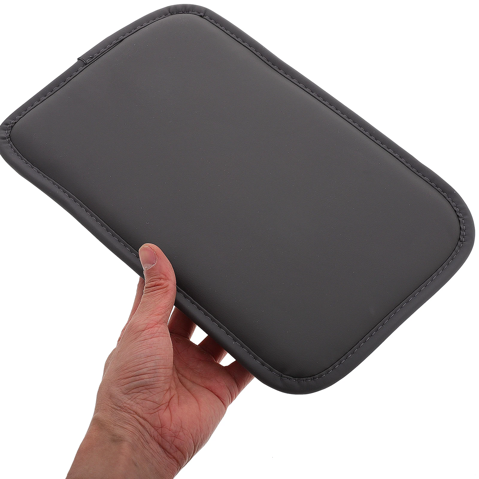 

Universal Car Armrest Box Cover Mat Organizer Storage Pocket Cushion Pad Center Console Protector Flat Design for All