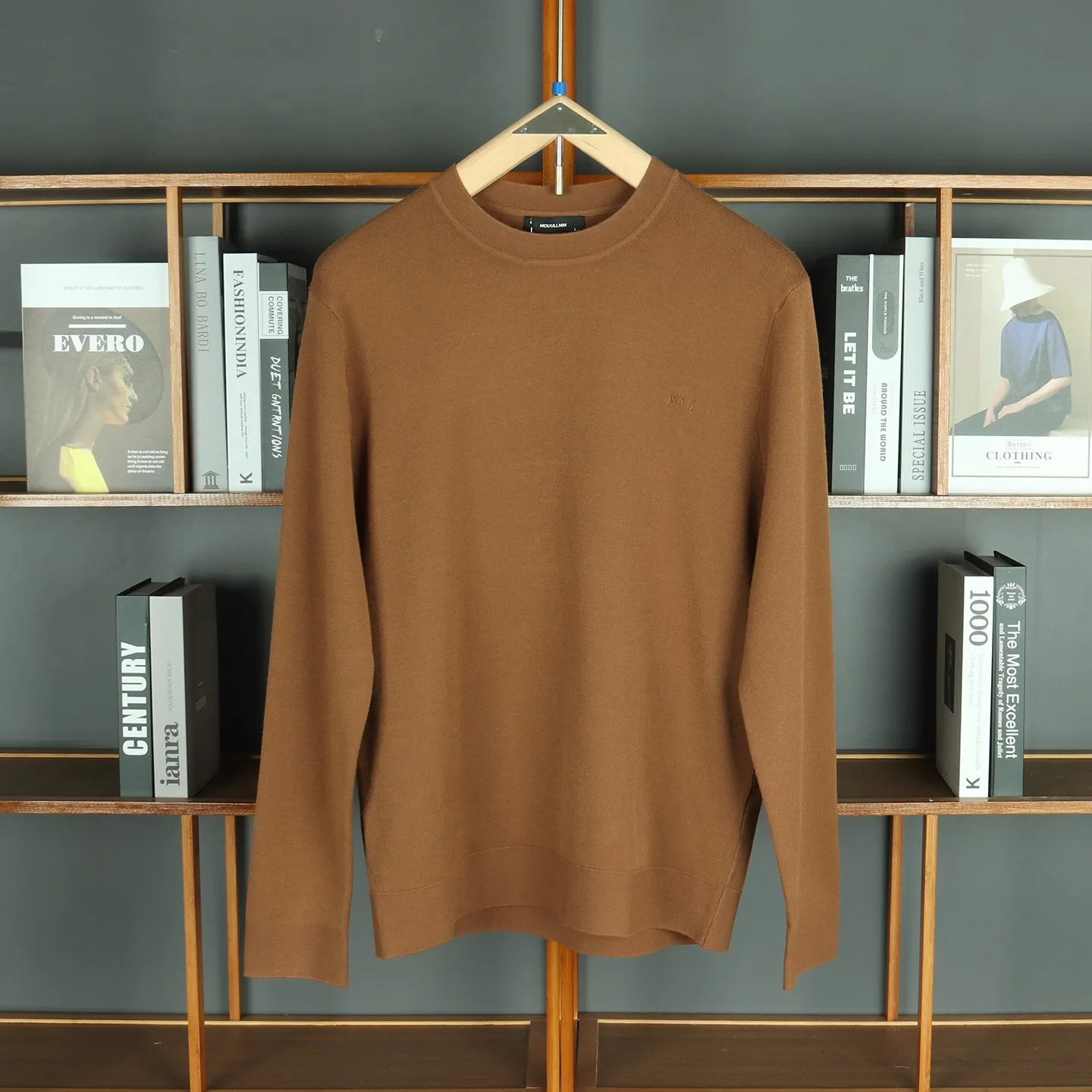 

Теплый повседневный вязаный свитер для молодых мужчин, круглый Ne Tagl, модный, универсальный, зимний, новый, удобный, из мягкого материала