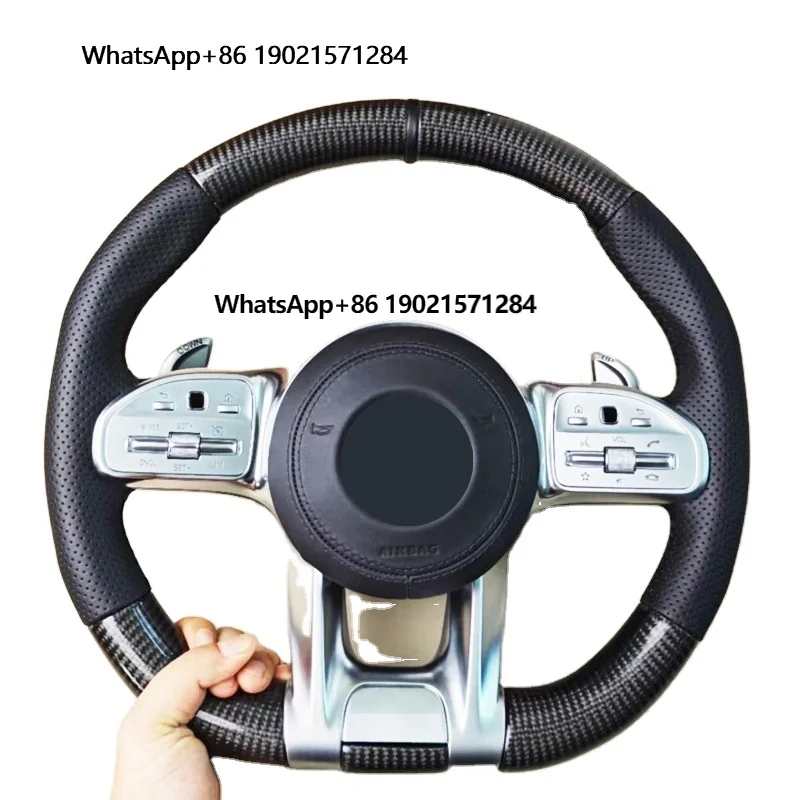 

Factory Custom Steering Wheel for Mercedes Benz W204 W205 W207 W211 W212 W213 W221 W222 GLS CLS C63 AMG GT