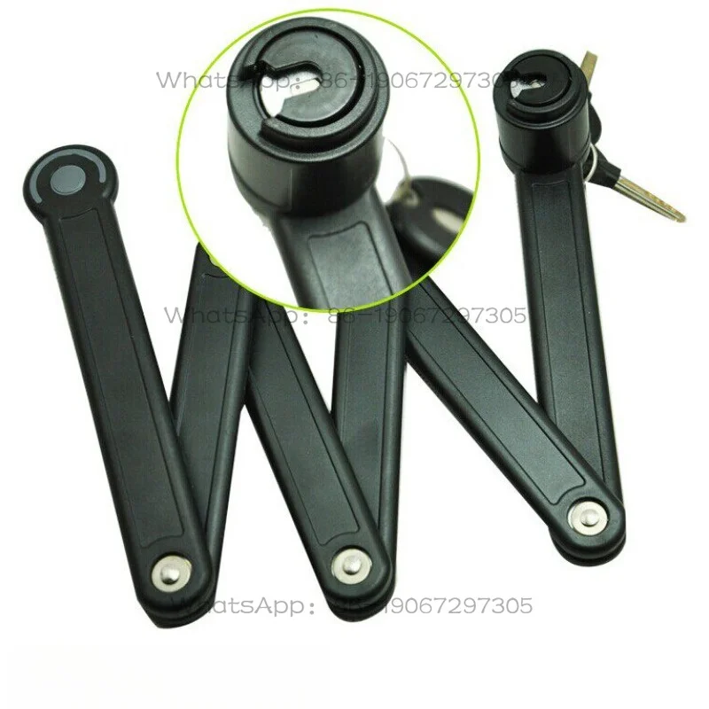 Bicycle Folding Lock Universal High-grade Joint Lock Portable Installation Anti-hydraulic Shear/anti-pry
