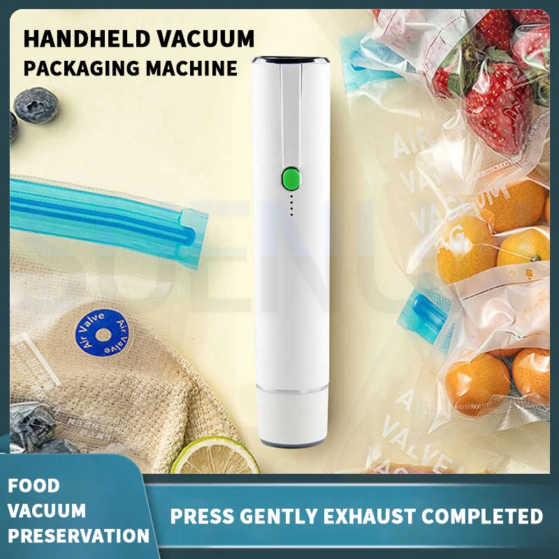 التلقائي الغذاء فراغ السدادة المطبخ تخزين المواد الغذائية آلة الحفاظ على آلة تغليف الفراغ المحمولة