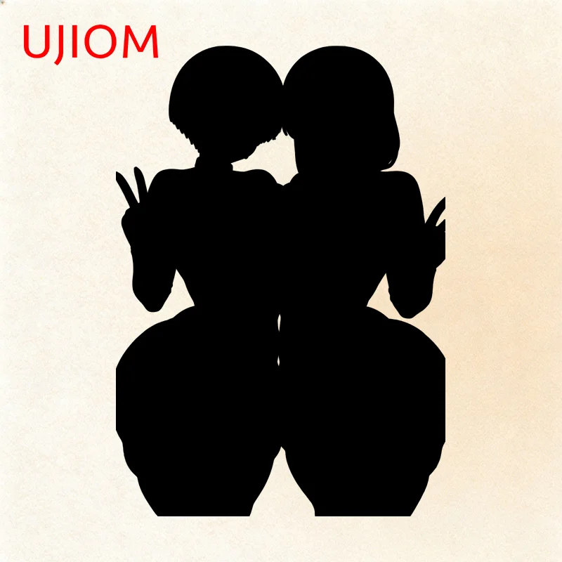 JIOM Fashion Uzaki Chan Tsuki Uzaki - Adhesivo de pared creativo, impermeable, a prueba de arañazos, de vinilo, para caja de almacenamiento, decoración del hogar