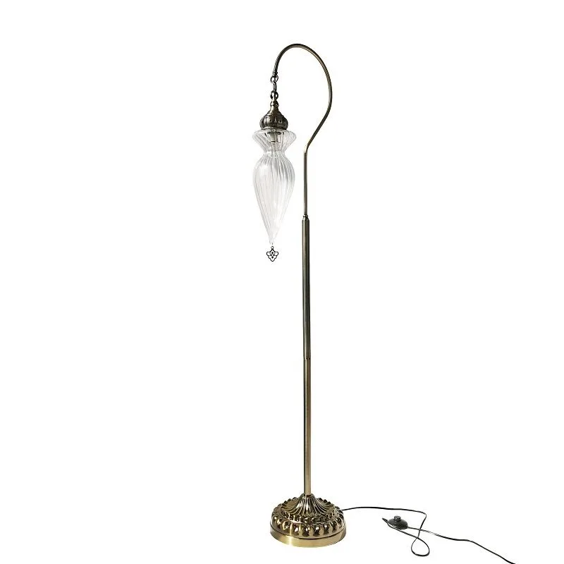 Floor lamp: Retro exotic bedroom, living room, restaurant, café, hotel, homestay