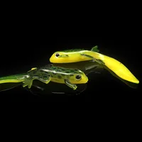 1pcs Silicone Soft Salamander Lure, 7.5cm/3g Lizard Imitation Lure, Realistic 3D Soft Lures Essential Fishing Bait Gear 5