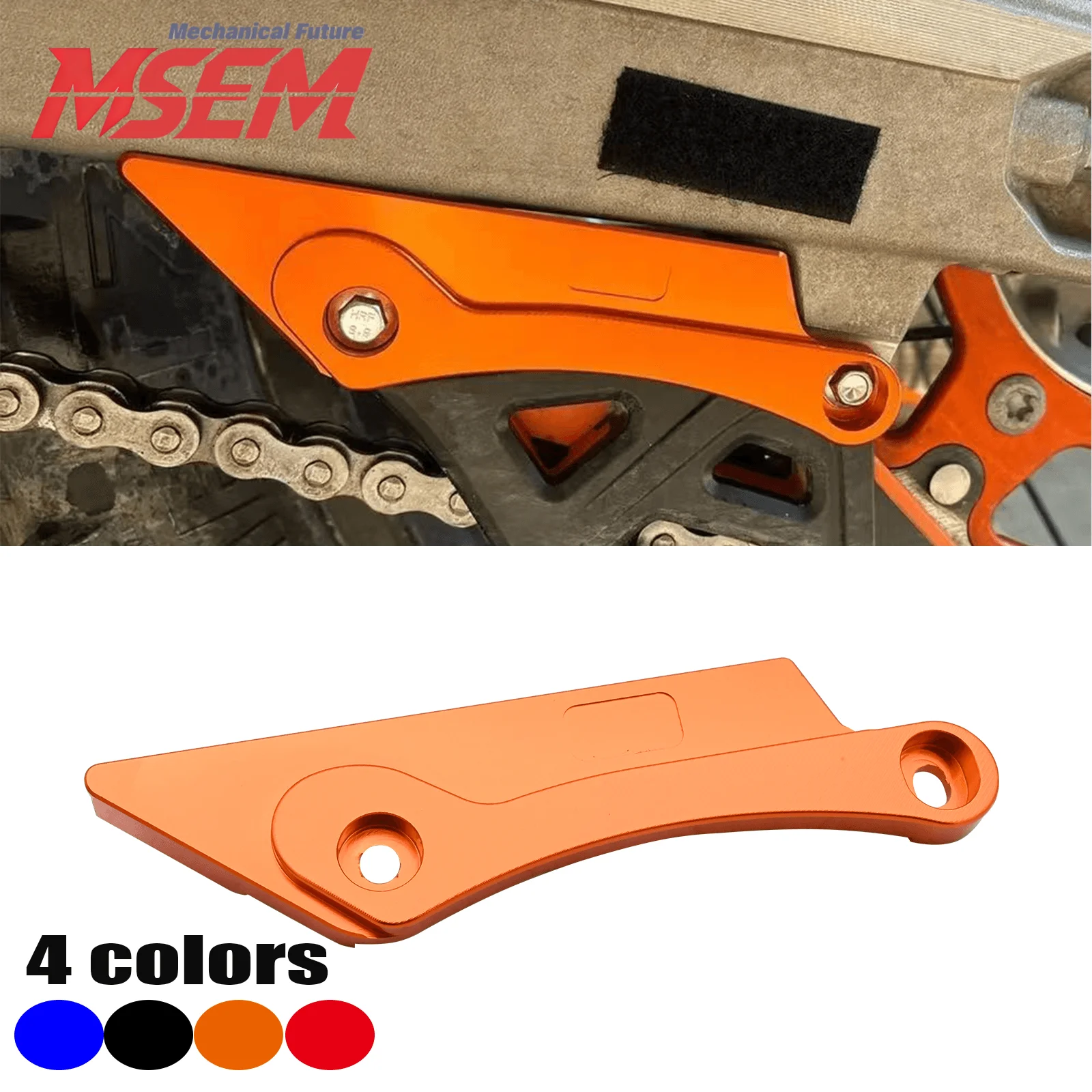 

Universal CNC Swingarm Guard Protector For KTM SX SXF XC XCF XCW EXC EXCF TPI Six Days 125 200 250 300 350 400 450 500 2012-2023